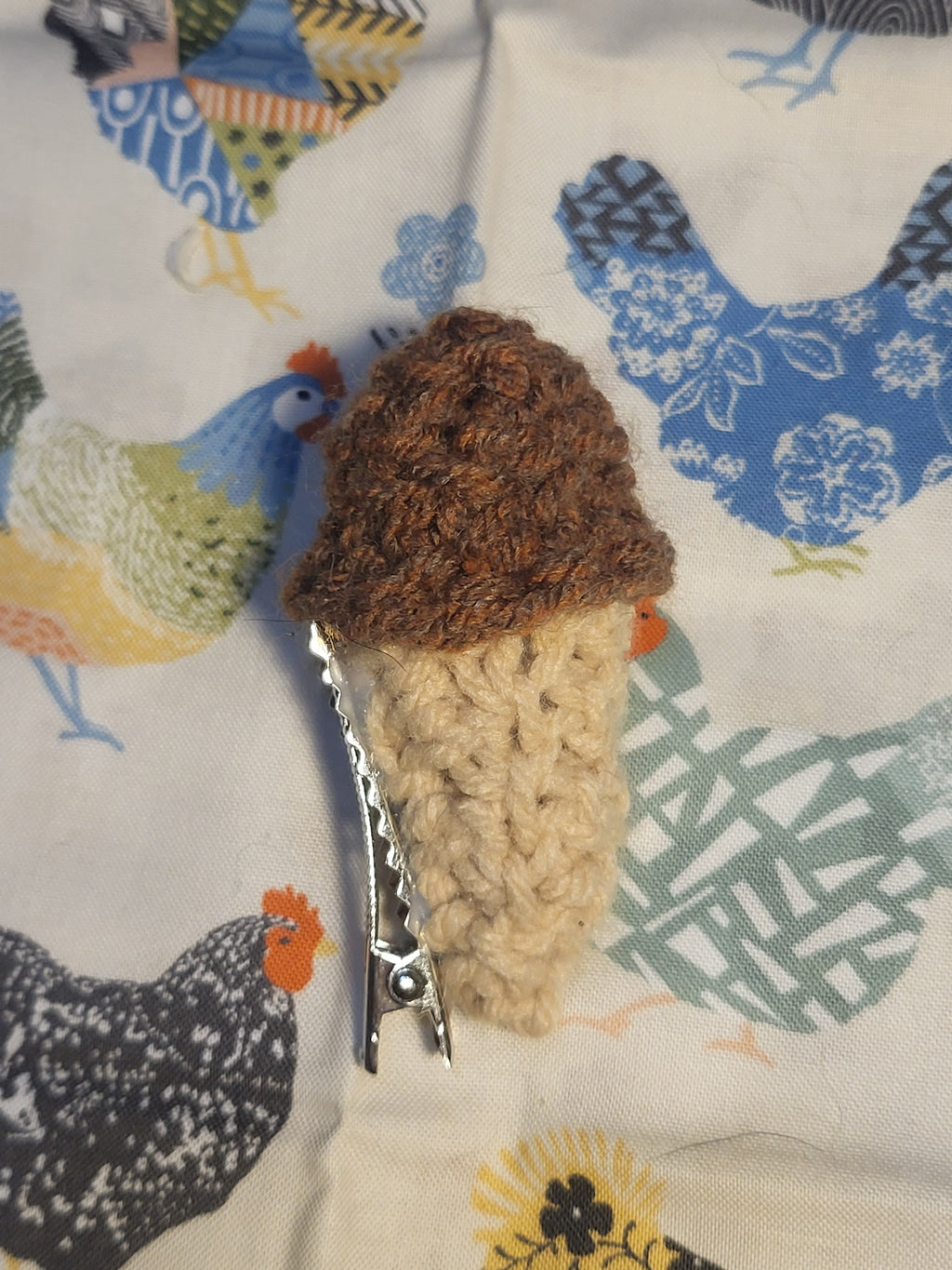 Ice cream hair clip