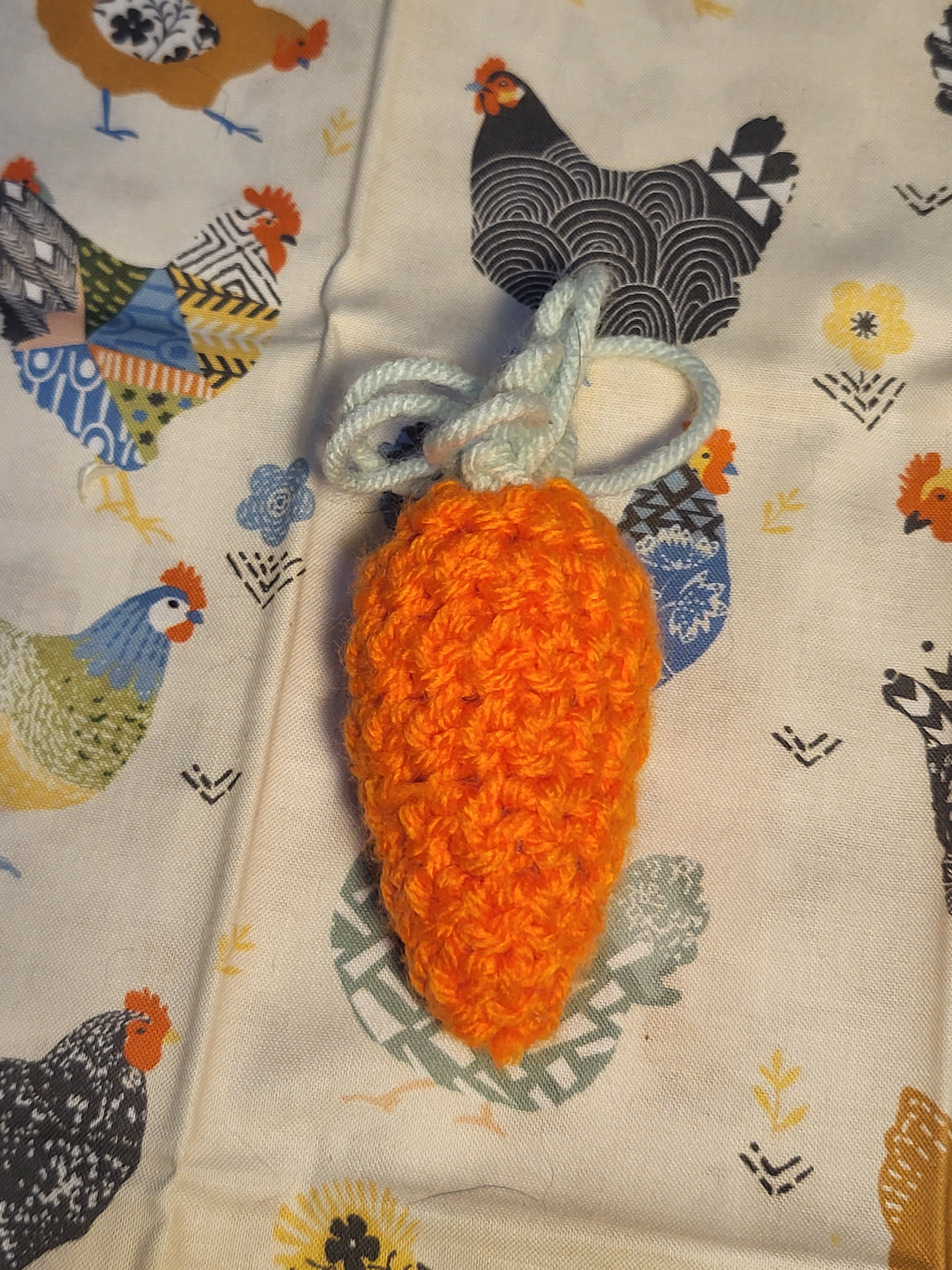 Crochet carrot